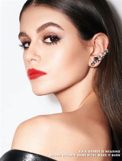 Kaia Gerber x YSL Beauty 